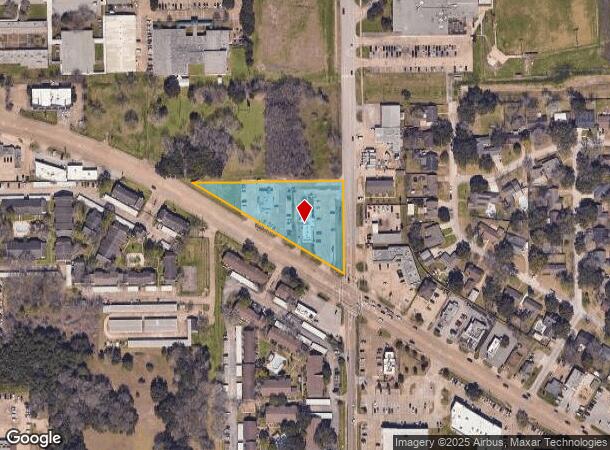 3505 Broadway St, Pearland, TX Parcel Map