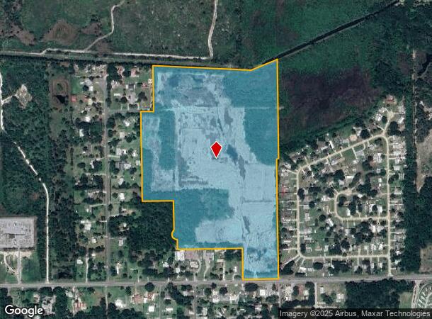 1909 Unknown, Mims, FL Parcel Map