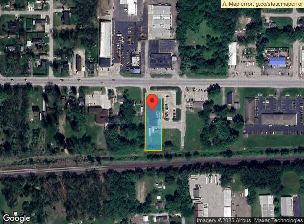  1711 Lincolnway W, Osceola, IN Parcel Map