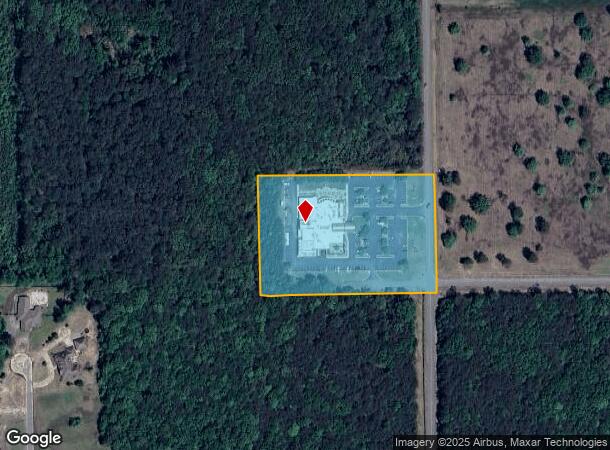 7200 S Hazel St, Pine Bluff, AR Parcel Map
