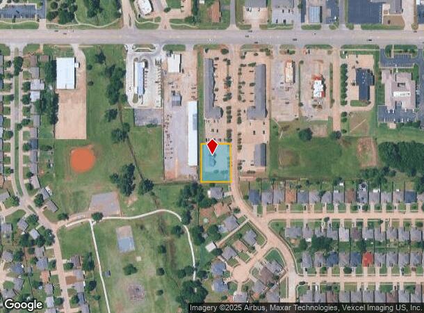 251 Castle Rock Rd, Yukon, OK Parcel Map