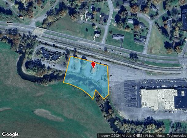  3050 Clinch St, Richlands, VA Parcel Map