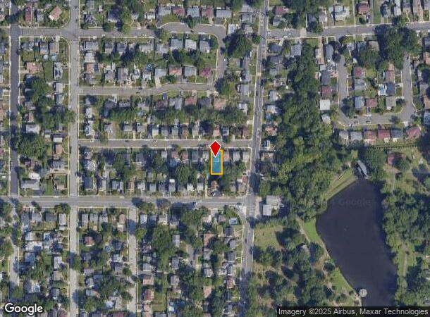  10 Banta Pl, Bergenfield, NJ Parcel Map