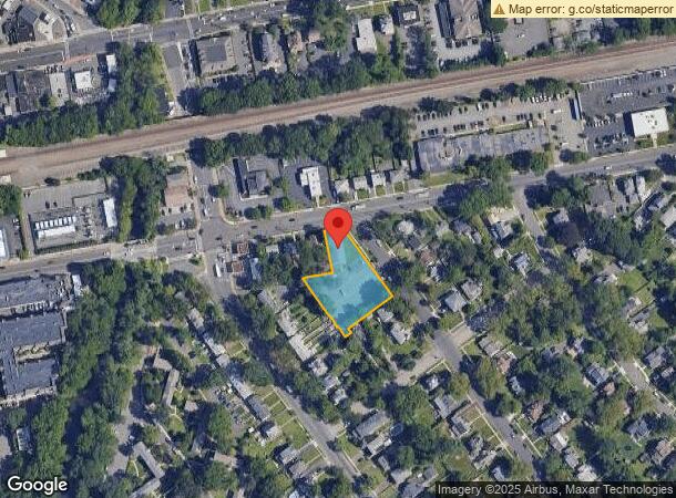  478 South Ave E, Cranford, NJ Parcel Map