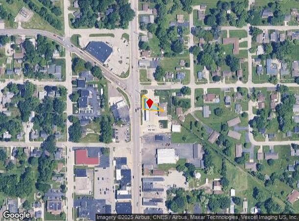 215 N Main St, Hebron, IN Parcel Map