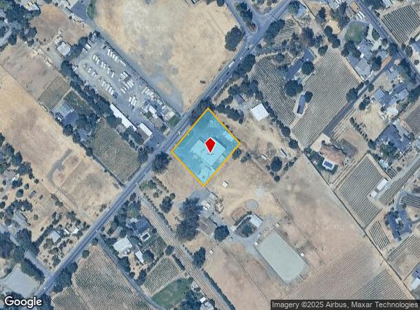  1821 Monticello Rd, Napa, CA Parcel Map