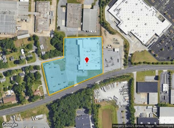  550 W Fairfield Rd, High Point, NC Parcel Map