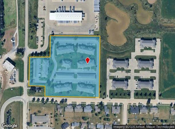 1030 W Elm Dr, Little Chute, WI Parcel Map