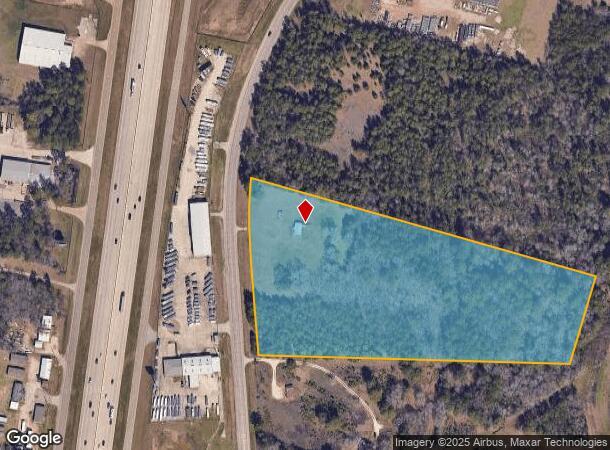 17468 N Highway 75, Willis, TX Parcel Map