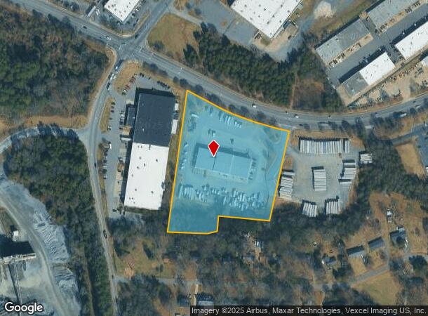  230 E Westinghouse Blvd, Charlotte, NC Parcel Map