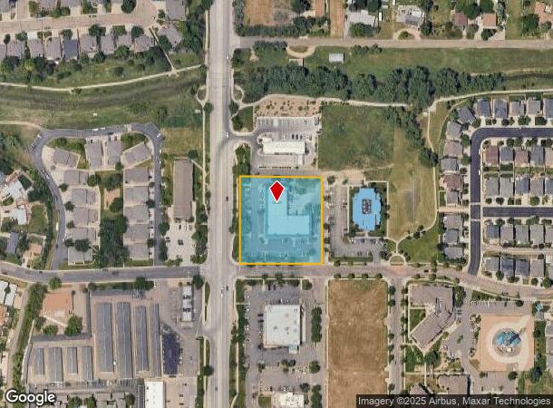  1844 Hover St, Longmont, CO Parcel Map