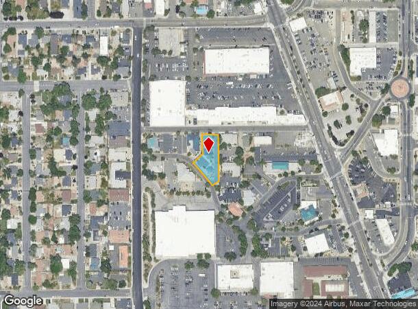  81 Continental Dr, Reno, NV Parcel Map