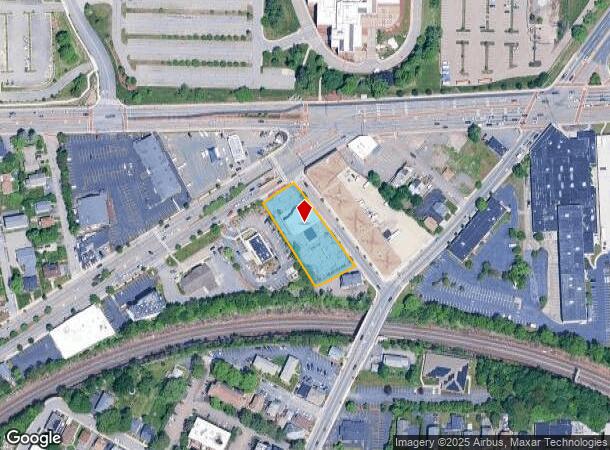  491 Shrewsbury St, Worcester, MA Parcel Map