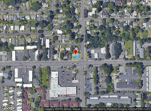  12025 Sw Allen Blvd, Beaverton, OR Parcel Map