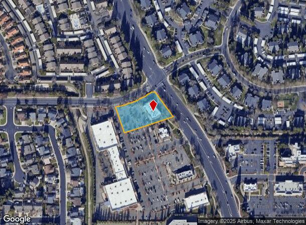 5180 Foothills Blvd, Roseville, CA Parcel Map