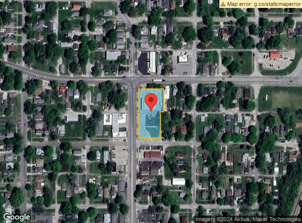  1821 Dewitt Ave, Mattoon, IL Parcel Map