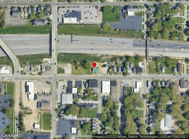  297 E South St, Akron, OH Parcel Map
