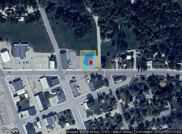 225 E Broadway, Hallock, MN Parcel Map