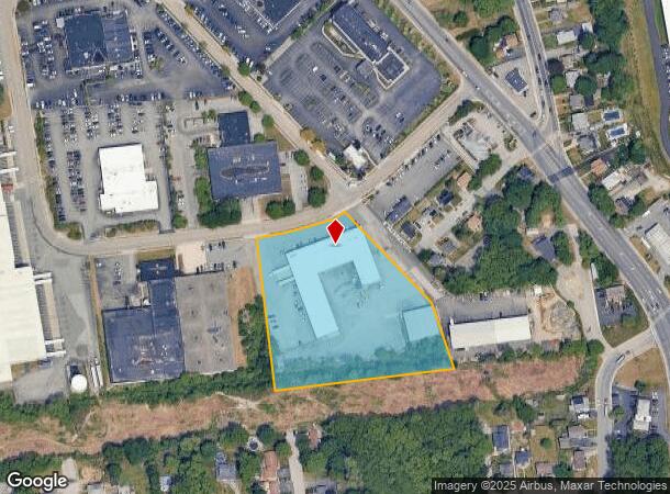 100 Founders Dr, Woonsocket, RI Parcel Map