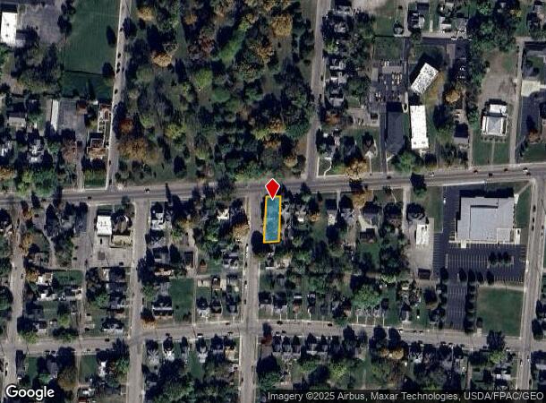  1501 E High St, Springfield, OH Parcel Map