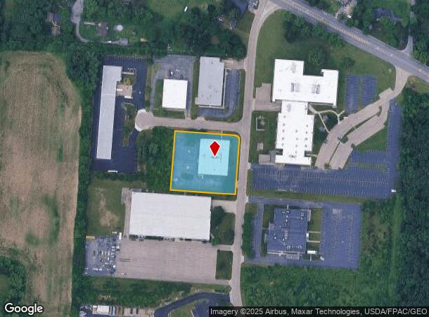  4540 Honeywell Ct, Dayton, OH Parcel Map