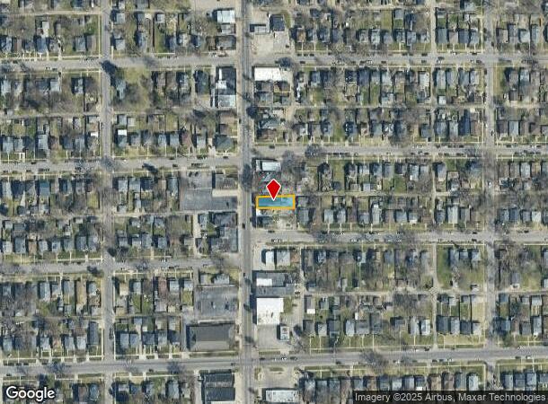  2114 Miami St, South Bend, IN Parcel Map