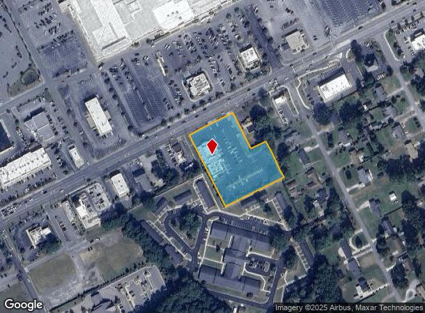  600 N Berkeley Blvd, Goldsboro, NC Parcel Map