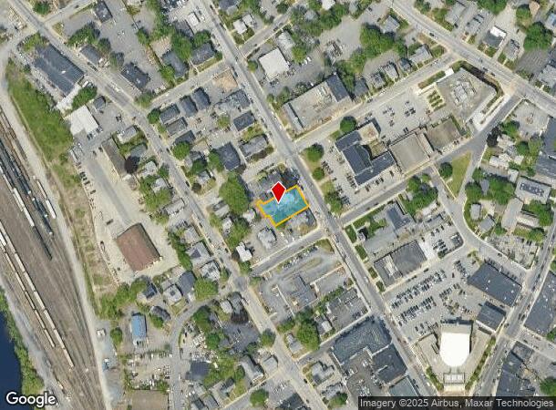  126 Union Ave, Framingham, MA Parcel Map