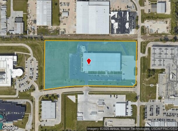 2906 21St Ave, Council Bluffs, IA Parcel Map