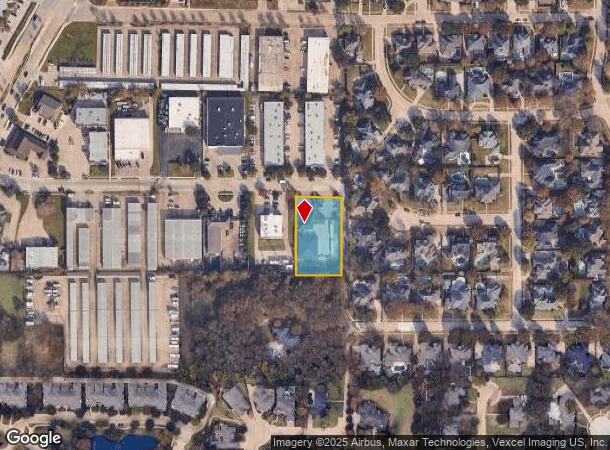  1905 Industrial Blvd, Colleyville, TX Parcel Map