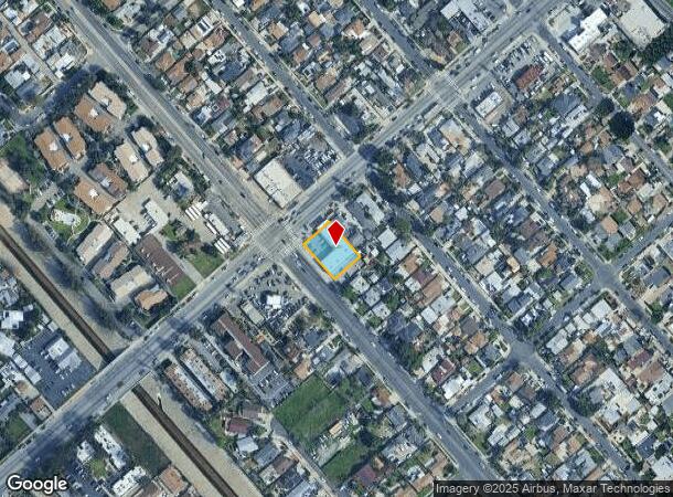  14018 Van Nuys Blvd, Arleta, CA Parcel Map