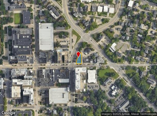 1301 S University Ave, Ann Arbor, MI Parcel Map