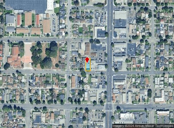  117 W Tunnell St, Santa Maria, CA Parcel Map