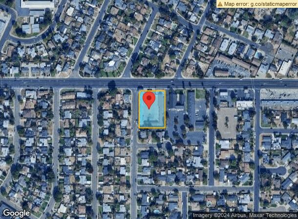  1260 Yosemite Pky, Merced, CA Parcel Map