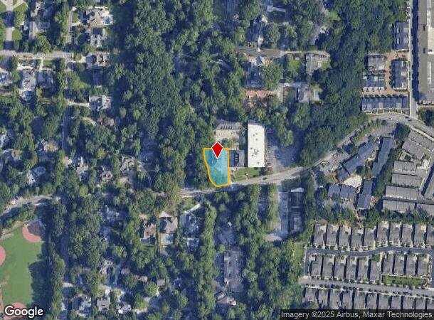  80 W Wieuca Rd Ne, Atlanta, GA Parcel Map