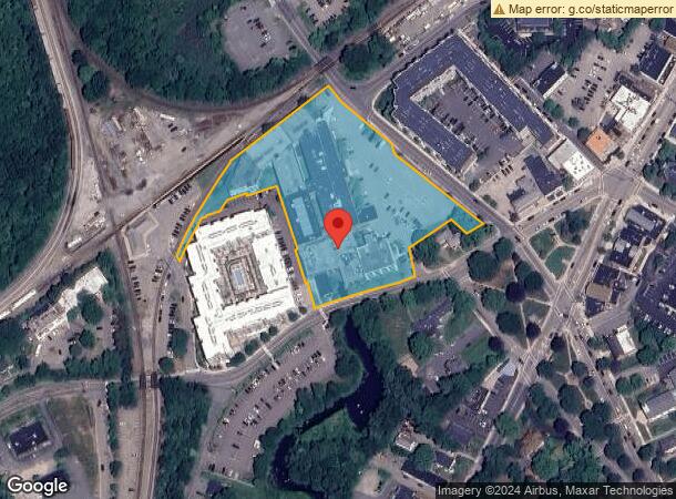  100 Elm St, Walpole, MA Parcel Map