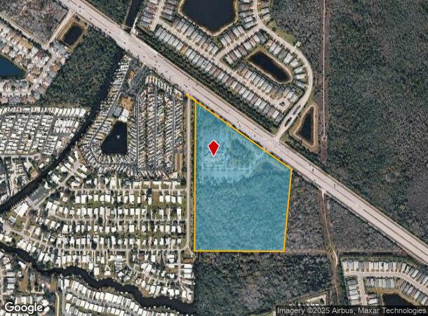 13520 Tamiami Trl E, Naples, FL Parcel Map