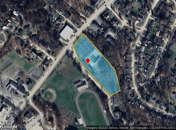  5447 Big Tyler Rd, Charleston, WV Parcel Map