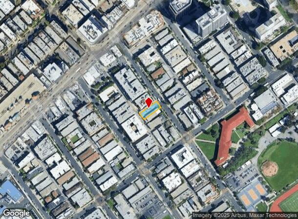  1249 S Westgate Ave, Los Angeles, CA Parcel Map