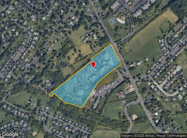 1000 E Walnut St, Perkasie, PA Parcel Map