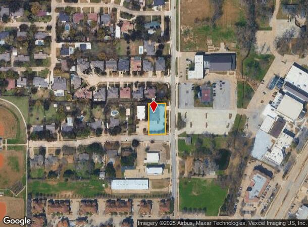  5320 Pleasant Run Rd, Colleyville, TX Parcel Map