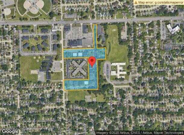  209 Cherry Hill Trl, Inkster, MI Parcel Map