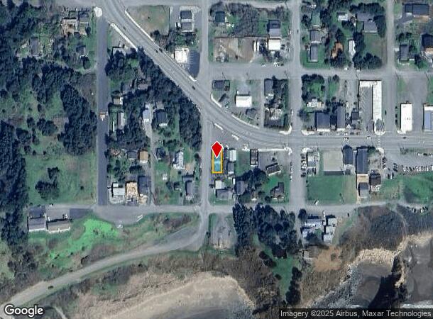 349 6Th St, Port Orford, OR Parcel Map