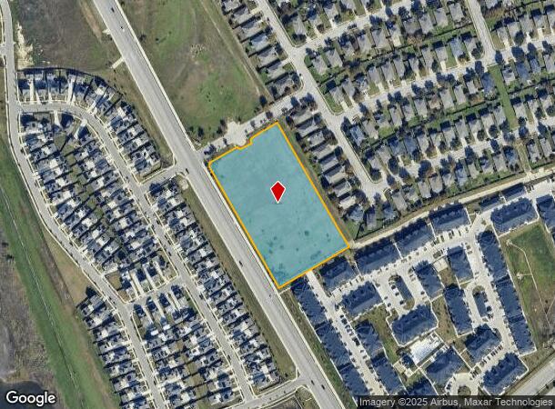 1203 Mccallum Dr, Leander, TX Parcel Map