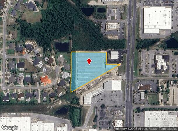  2501 Highway 77 Blvd, Panama City, FL Parcel Map