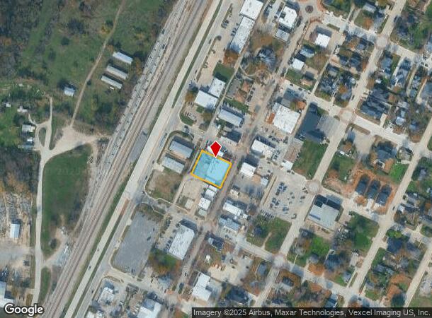  113 N Oak St, Roanoke, TX Parcel Map