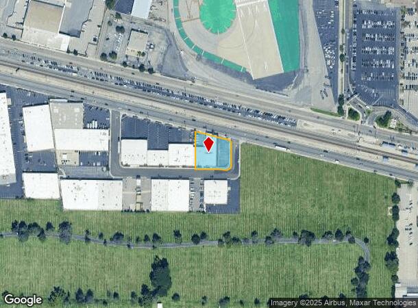  4100 W Vanowen Pl, Burbank, CA Parcel Map