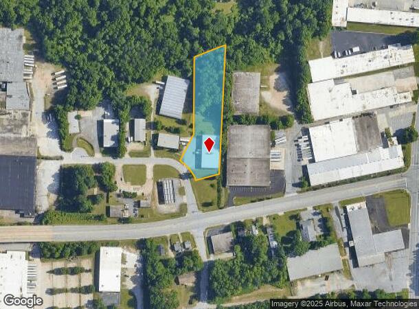 1304 Starr Dr, High Point, NC Parcel Map