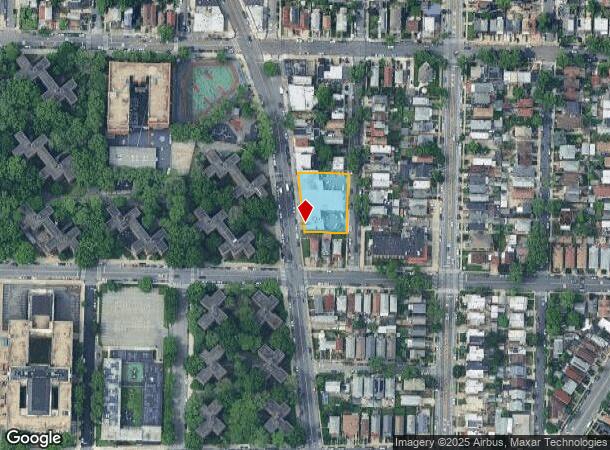  2414 Williamsbridge Rd, Bronx, NY Parcel Map