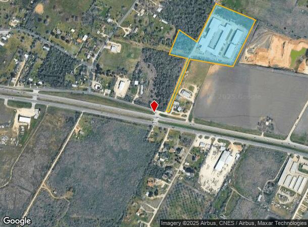 5235 Highway 71 E, Del Valle, TX Parcel Map